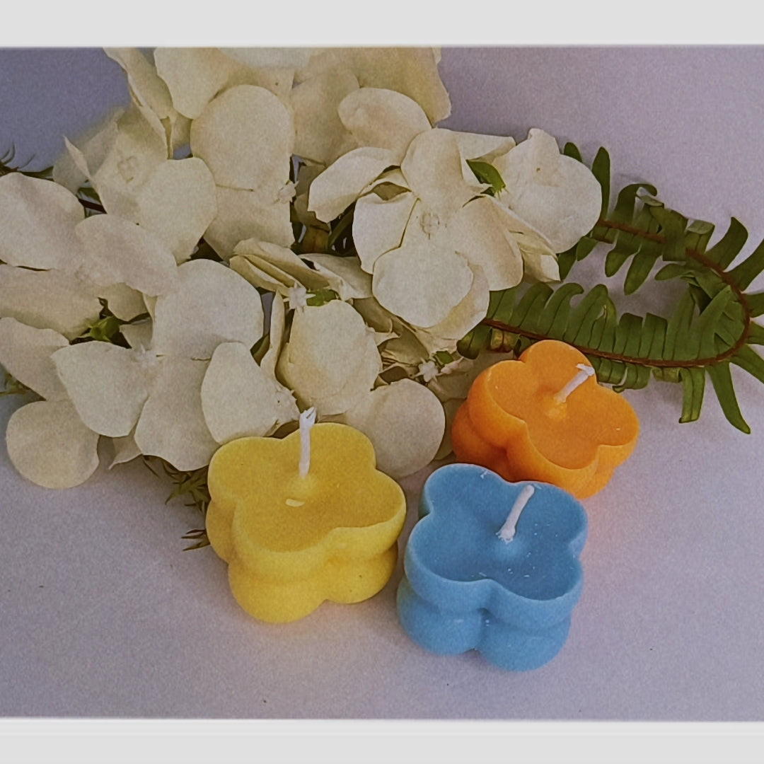 3 pair of Small Buble Scented Candel