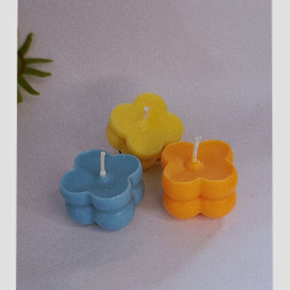 3-pair Small Bubble Scented Candles