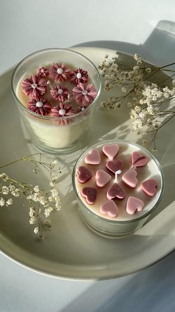 Premium Wax Candles Bright Aroma